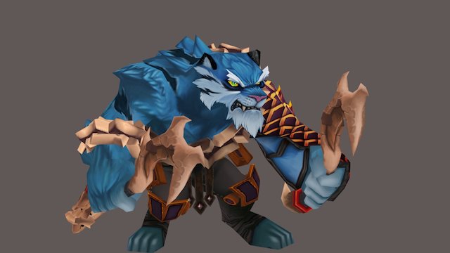 Tiger SEGA© 3D Model