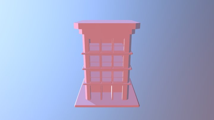 3DMMills Edificio 3D Model