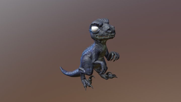 Velociraptor Rex - "Sauro" 3D Model