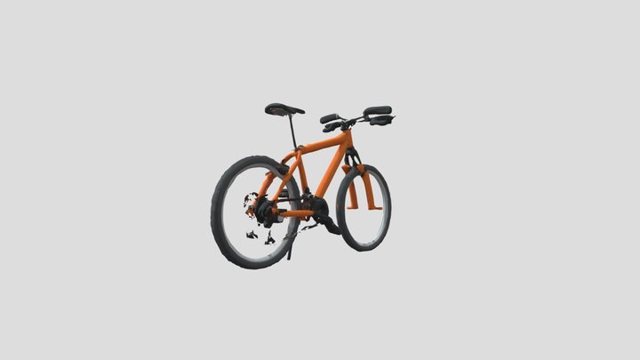 Orange_ Mountain_ Bike_texture