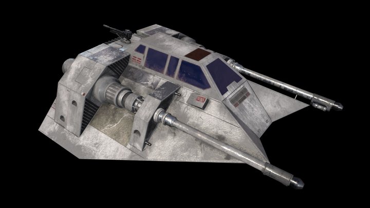Snowspeeder 3D Model