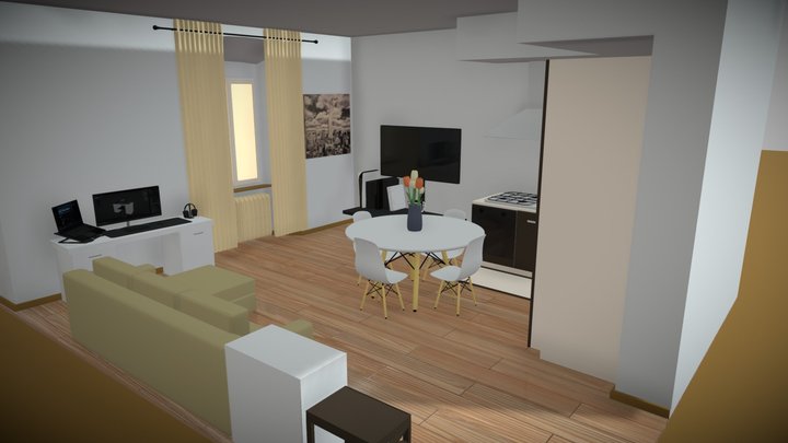 Little Appartment 3D Model