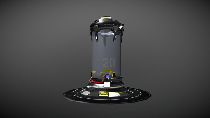 Capsule 3D Model