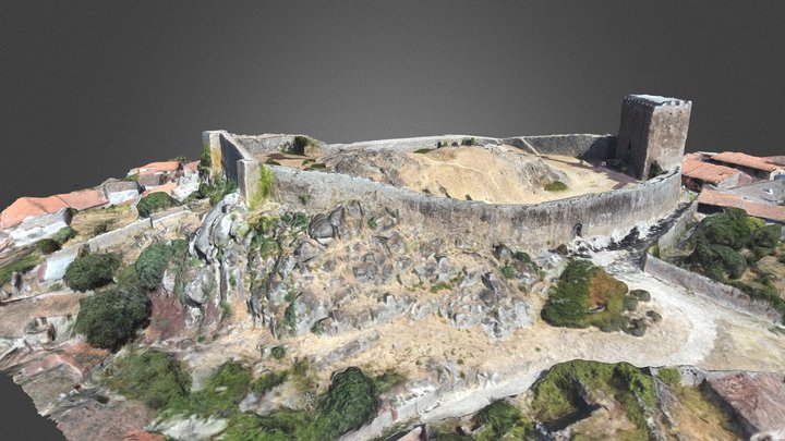 Castelo Celorico da Beira 3D Model