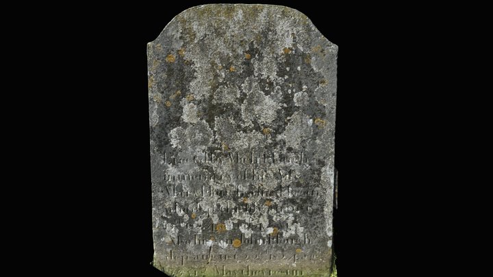 Mary Hough nee Hogan (1779-1824) Headstone – Modello 3D gratuito STL