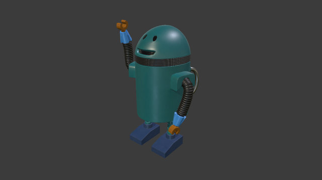 Robot Toy 3D Model