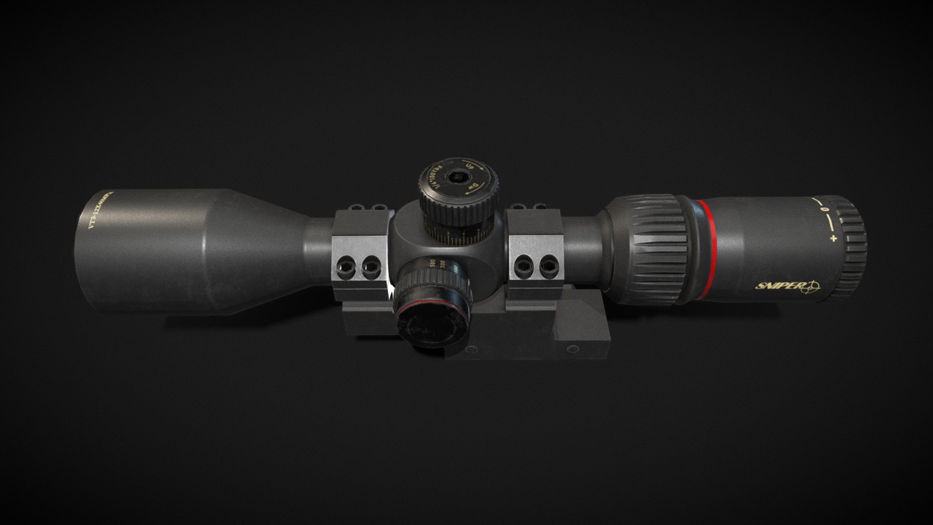 VT 3-12X40 Sniper Scope - Buy Royalty Free 3D model by JD24 [3701dcd ...
