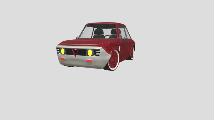 cartoon car 3D Model