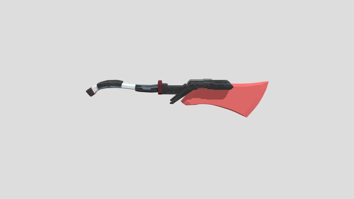 BattleAxe UV 3D Model