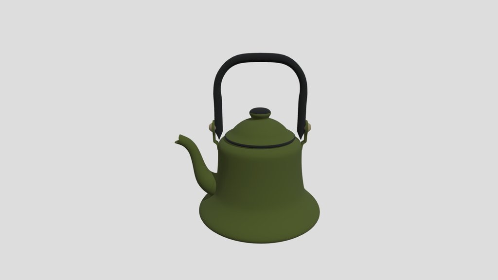 Enamelware Kettle