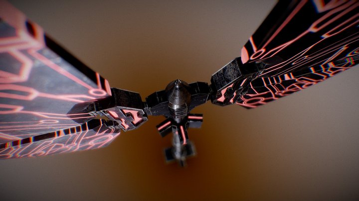 Red - Optimus Prime Axe 3D Model