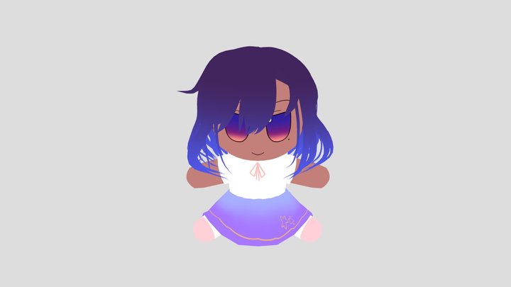 Cam Plushie 3D Model
