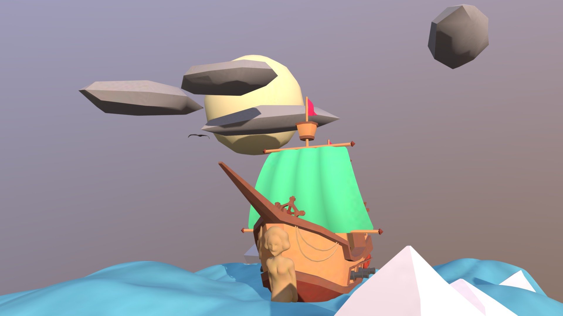 3D Modeling: Create a Ship | TUTPAD Model