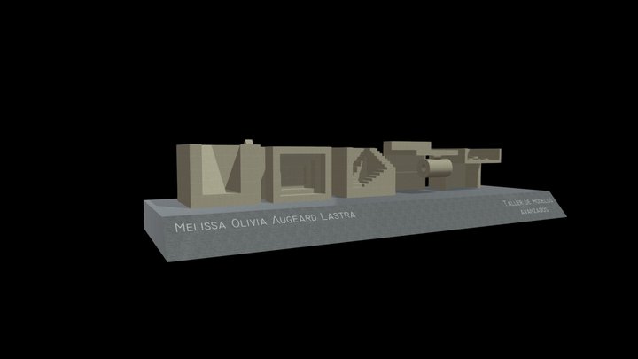 Modelización de cubos 3D Model