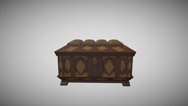 old Chest 3D Model