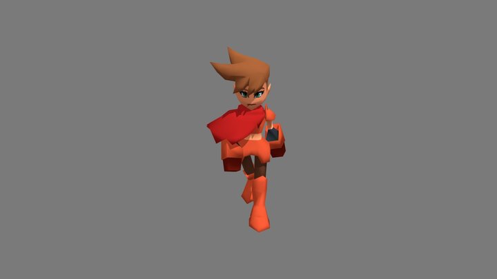 VRChat - Nyx Model (Final Fantasy VII Inspired) 3D Model