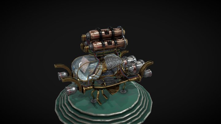 Flying car  < "NAVITS" > 3D Model