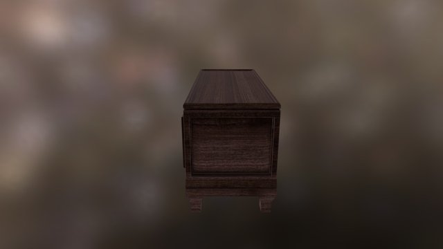 Rustic Container 3D Model