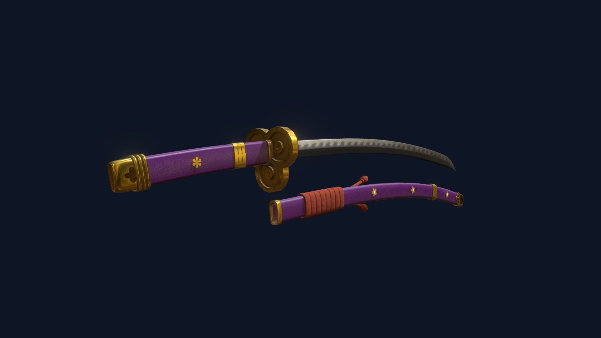 Katana - Enma - 3D model by NRiza (@NRiza21) [3706646] - Sketchfab