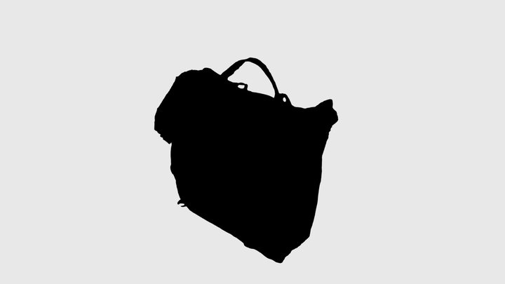 Strichtarn Camouflage Satchel 3D Model