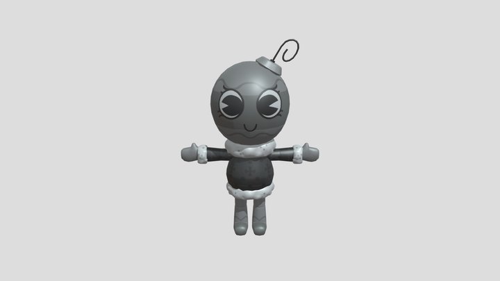 bobette_-_dandys_world_official_rig 3D Model