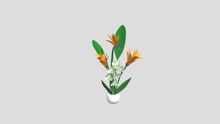 Bouquet 3D Model