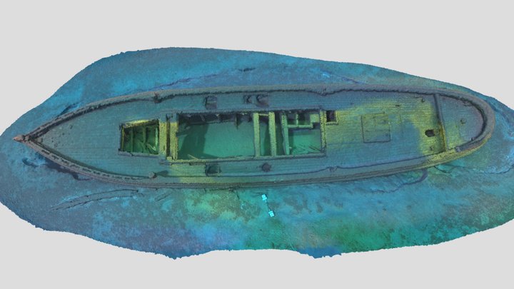 Unknown Tugboat/Steamer 3D Model