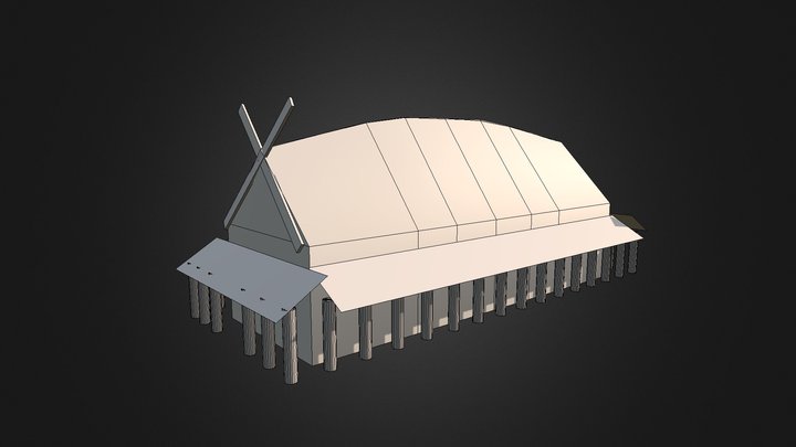 Casa Viking Vinicius 3D Model