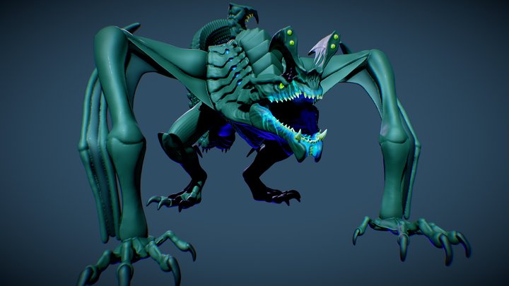 Otachi (Crawl) 3D Model