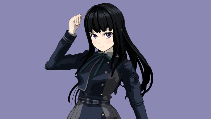 Lycoris Recoil - Takina Inoue 3D Model