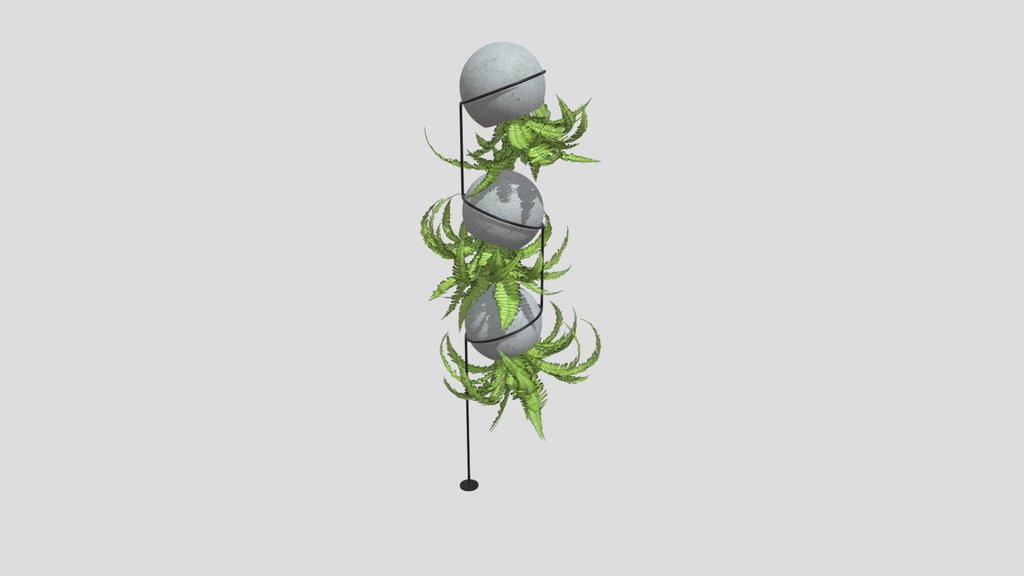 Hanging Fern Planter Trio