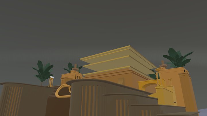 20th Century Fox Custom Logo Mash-Up (Fan-Made) 3D Model