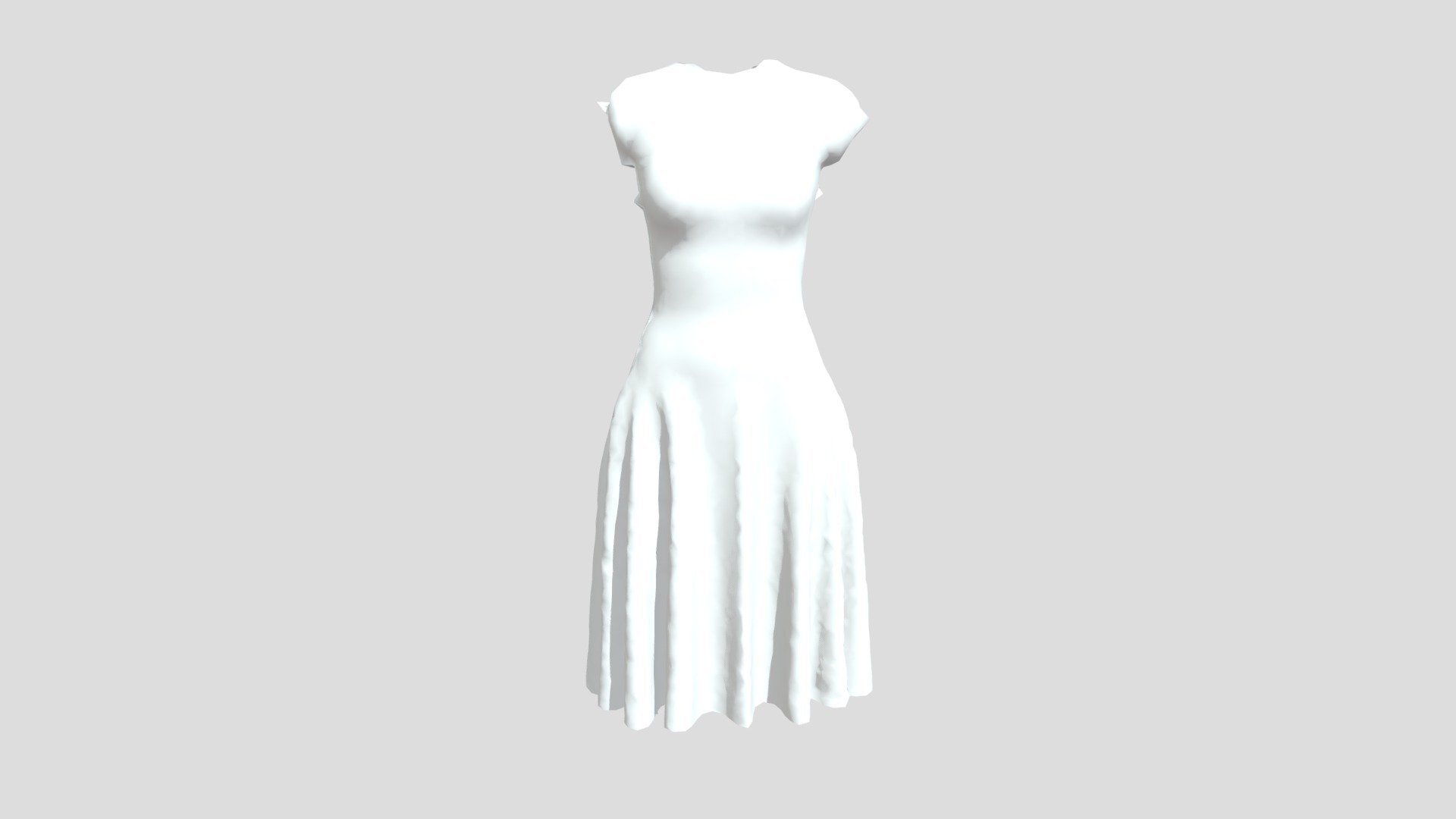 платье - 3D model by Mexus (@harut080211) [3709ba2] - Sketchfab