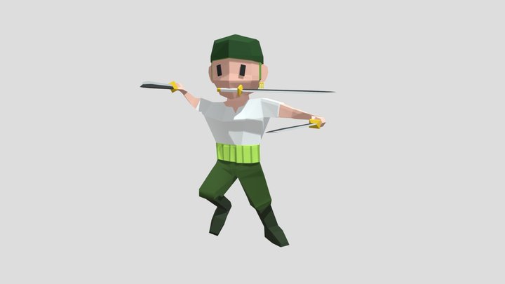 Zoro (One Piece) 3D Model