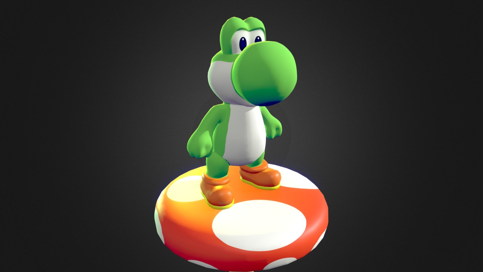 Yoshi - 3D model by homspau (@homspau) [3709fe0]