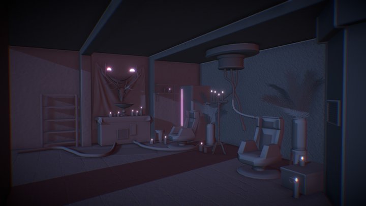 Misty's Esoterica Low Poly (wip) 3D Model