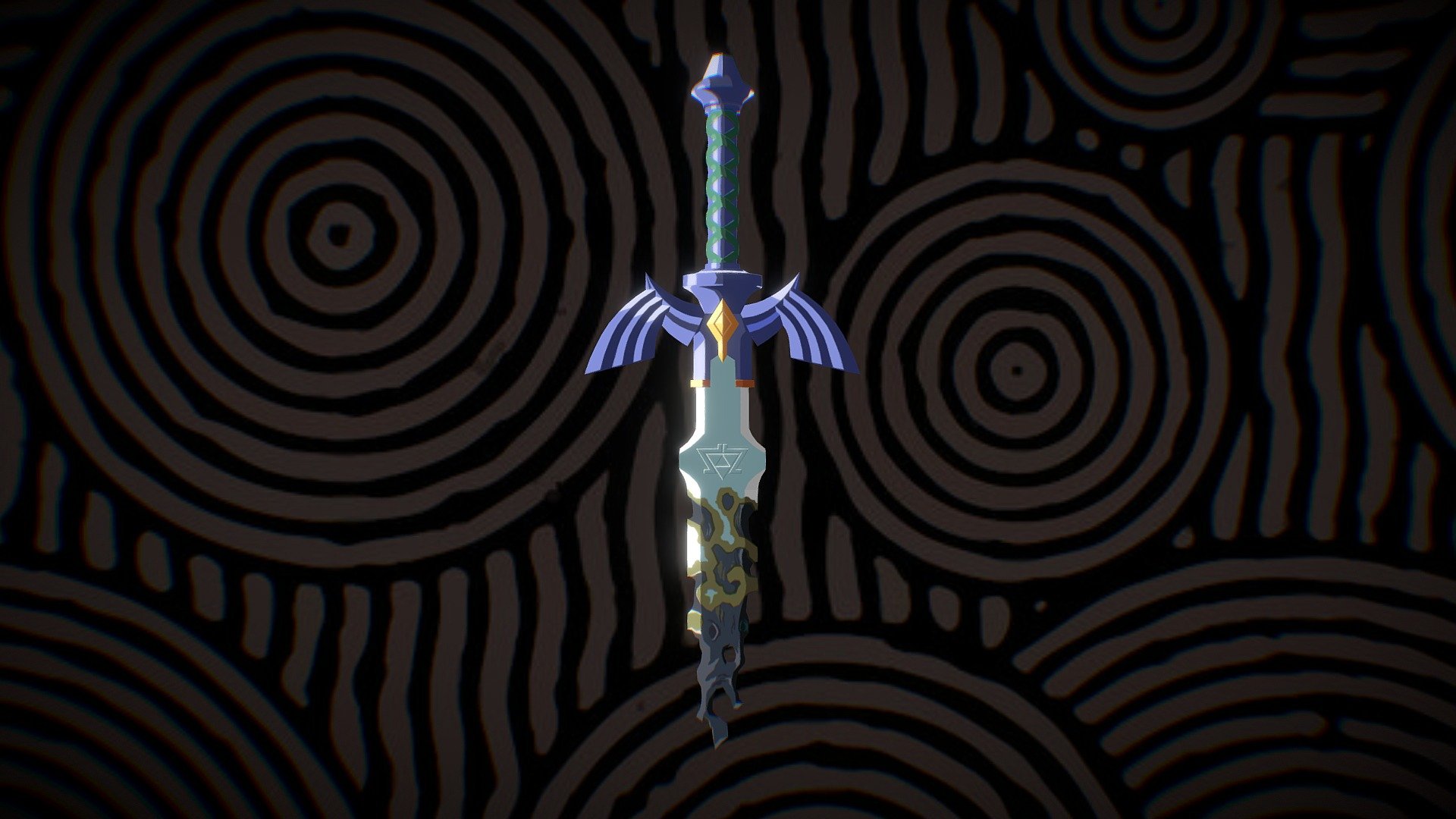 Decayed Master Sword (Legends of Zelda TotK) - Buy Royalty Free 3D ...