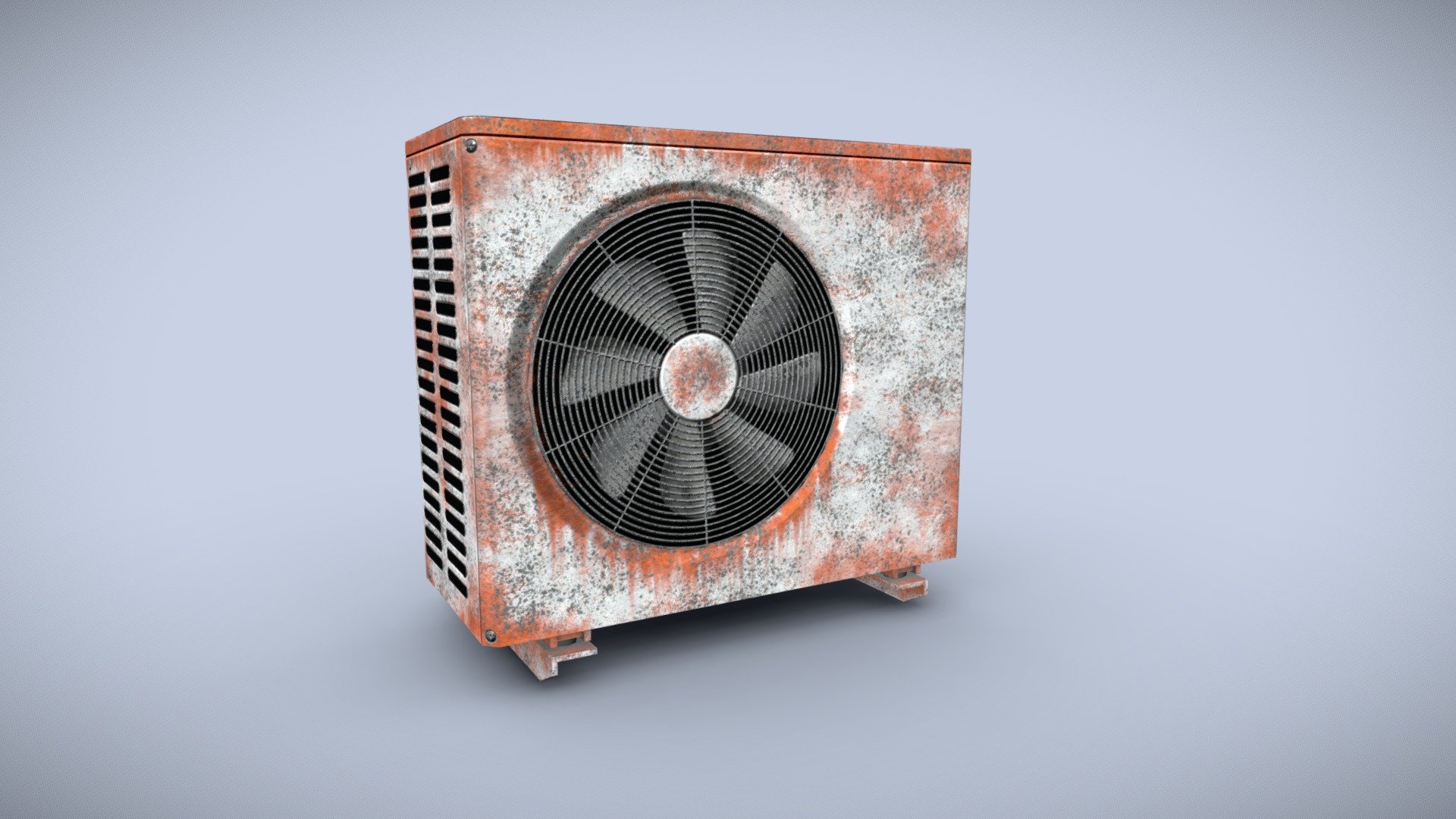 An old AC unit Download Free 3D model by Erik Kinč (erikkinc