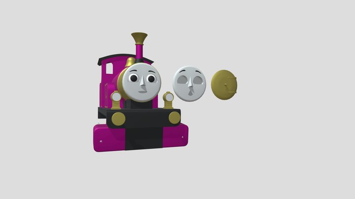 Lady The Magical Engine 3D Model
