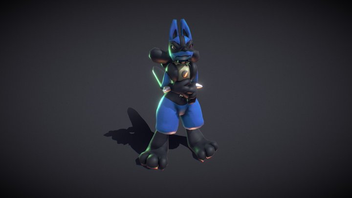 Lucario 3D models - Sketchfab