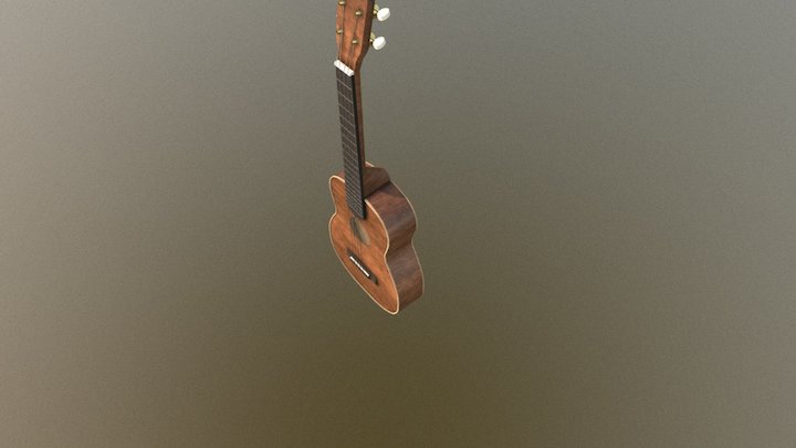 ukulele 3D Model