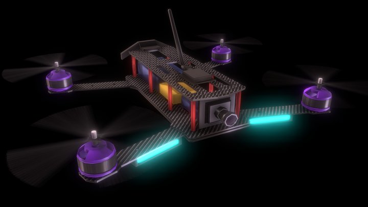 Racing drone (Lite Graphics Version)