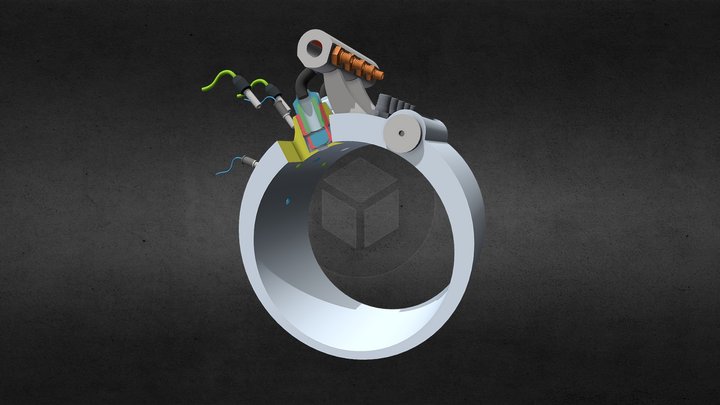 Статор и ГОК 3D Model