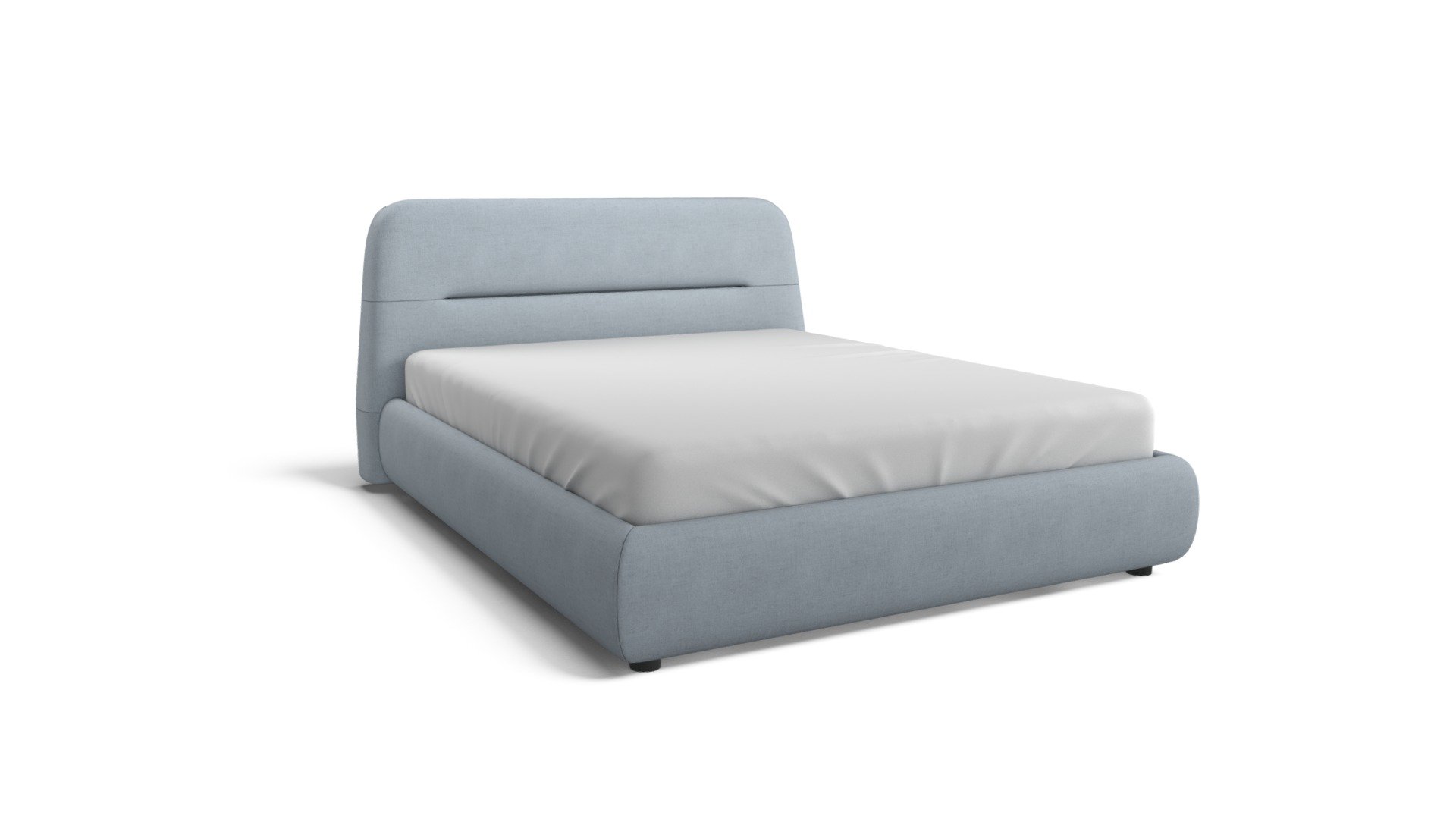 Fosse King Size Storage Bed, Persian Grey