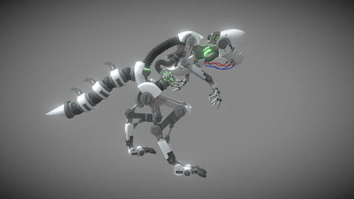 Roboraptor 3D Model