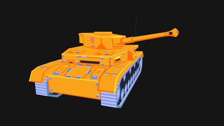 Tank 3D Model