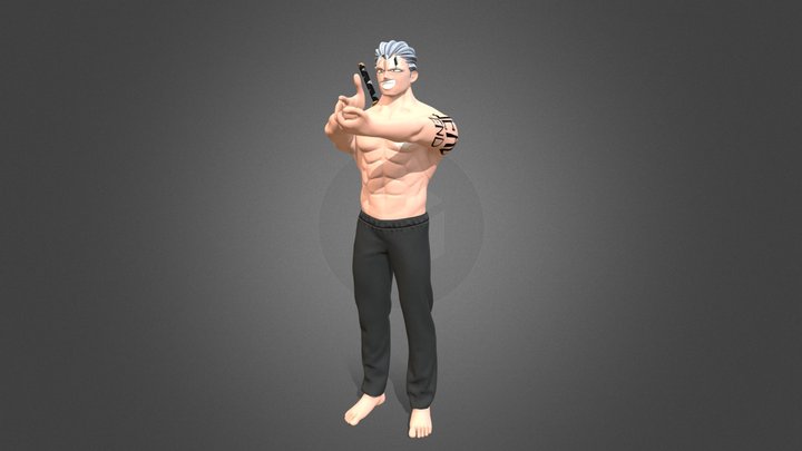 Andy - Undead Unluck 3D Model