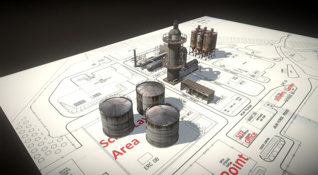 Demolition Site 3D Model