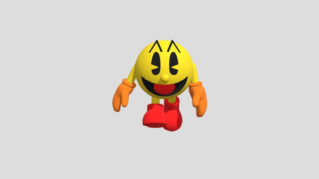 Pac-Man - A 3D model collection by Zarboy086 - Sketchfab