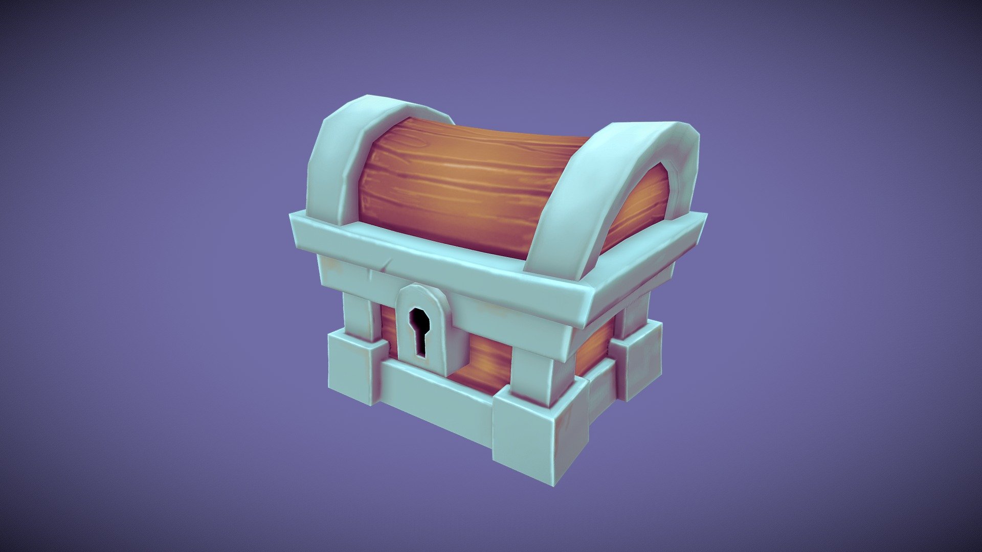 Dungeon Chest The Haunting Of Emoren 3d Model By Graham